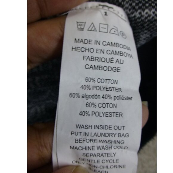 Michael Michael Kors Black and White All Over Logo Sweater (Size XS) - Picture 6 of 10